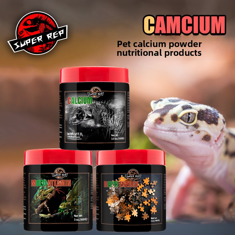 Vitamin D3 Reptile - SuperRep Reptile カルシウム プロビタミン & プロバイオティクス