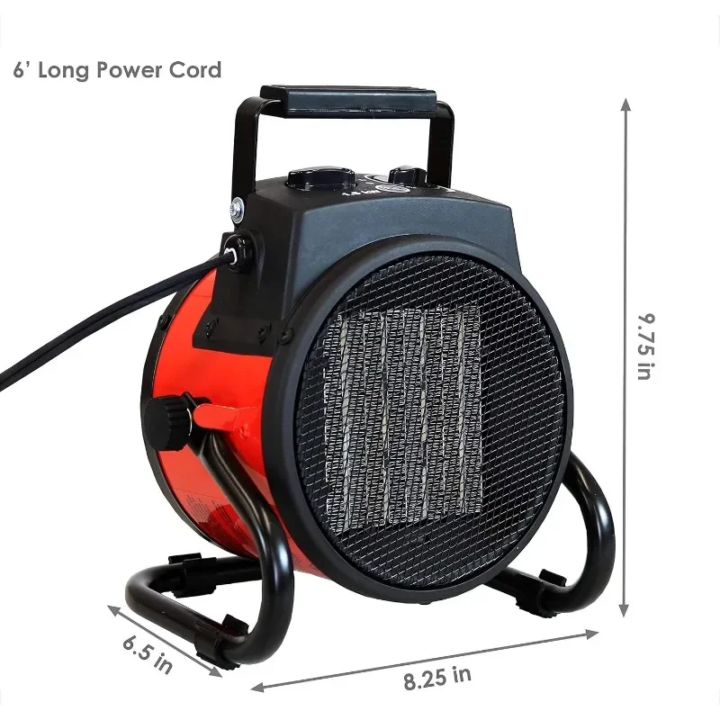 ポータブルセラミック電気スペースヒーターサーモスタットエアウ - Ceramic Heat Emitter のレビューと価格
