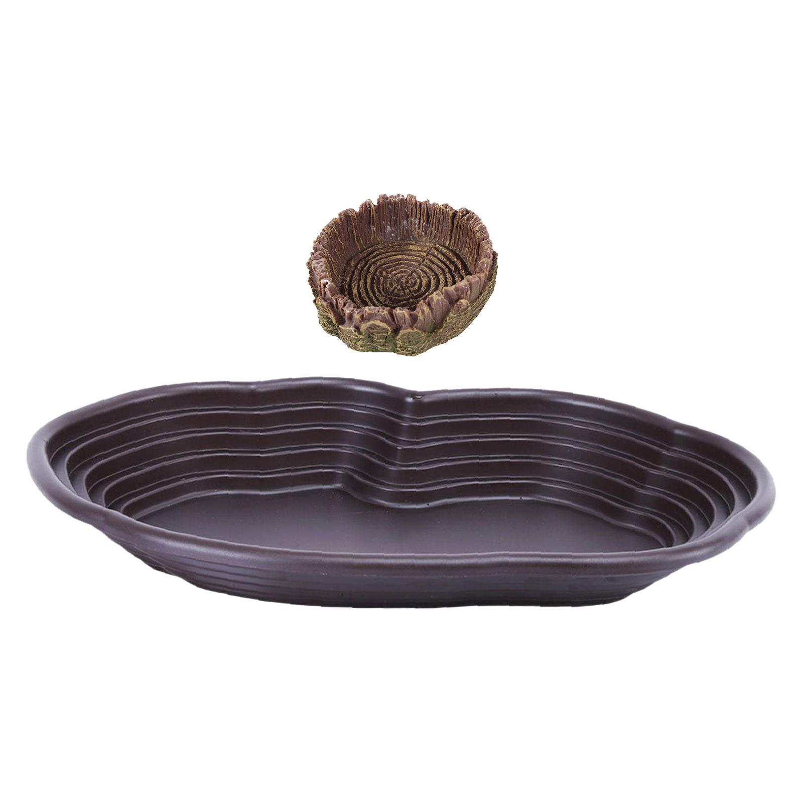 爬虫類の入浴皿,カメの餌箱,ウォーターボウル,あごひげを生や - Water Dish Reptile のレビューと価格