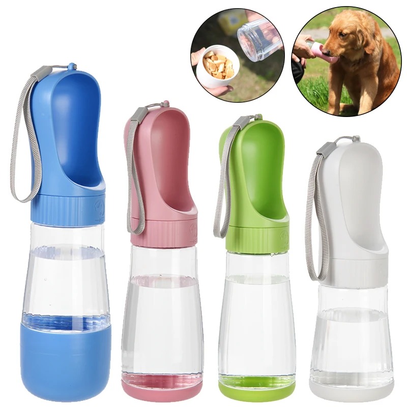320MLポータブル犬用ウォーターボトル、フードコンテナ付き - Royal Canin Food Medium のレビューと価格