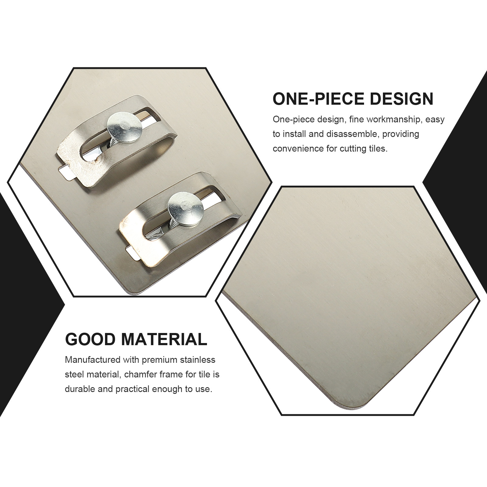 タイル面取りフレーム 45度 シートマイター 金属面取りツー - Ceramic Tile Floor のレビューと価格