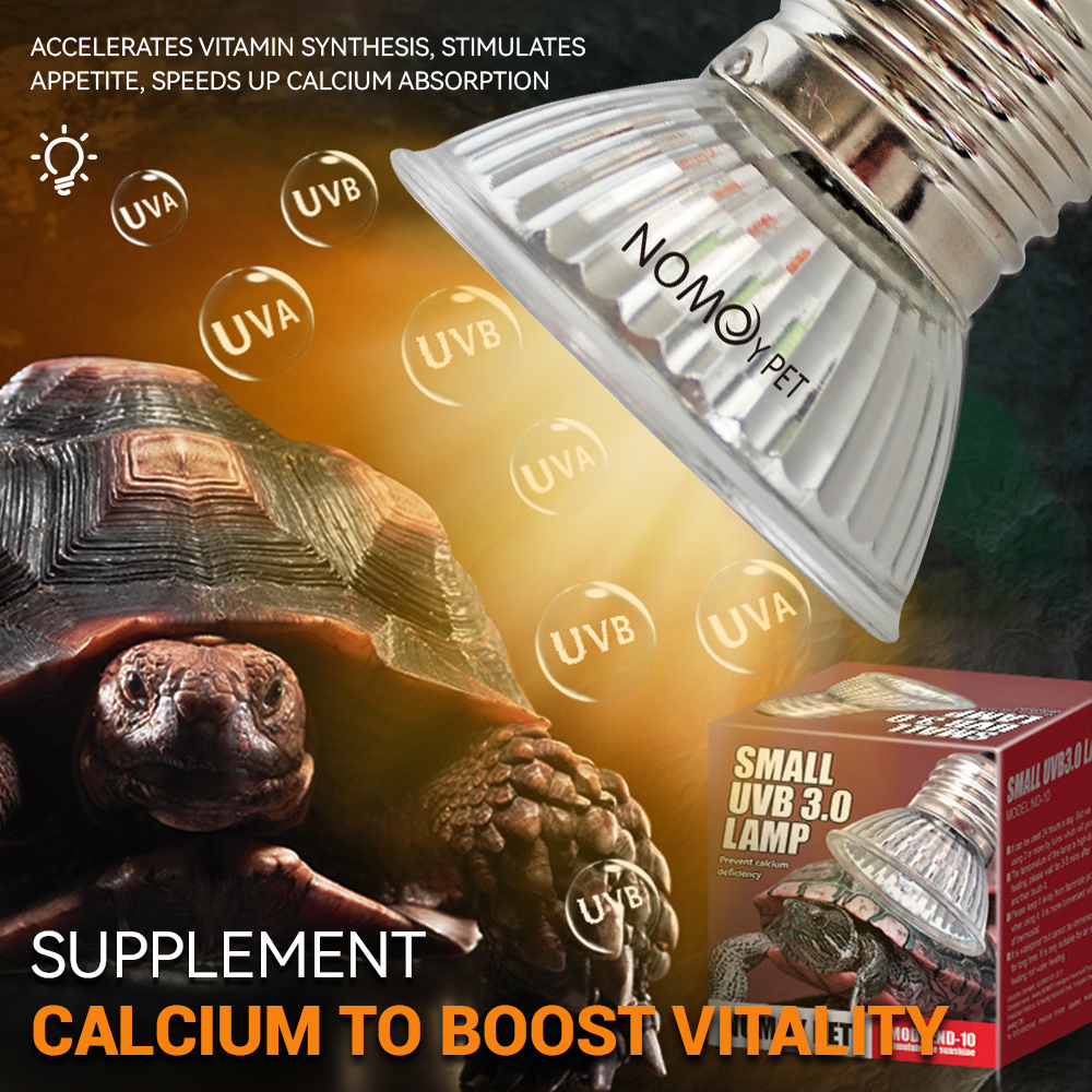爬虫類用UVA UVB 50Wランプ ビタミンD3 カルシウ - Vitamin D3 Reptile のレビューと価格