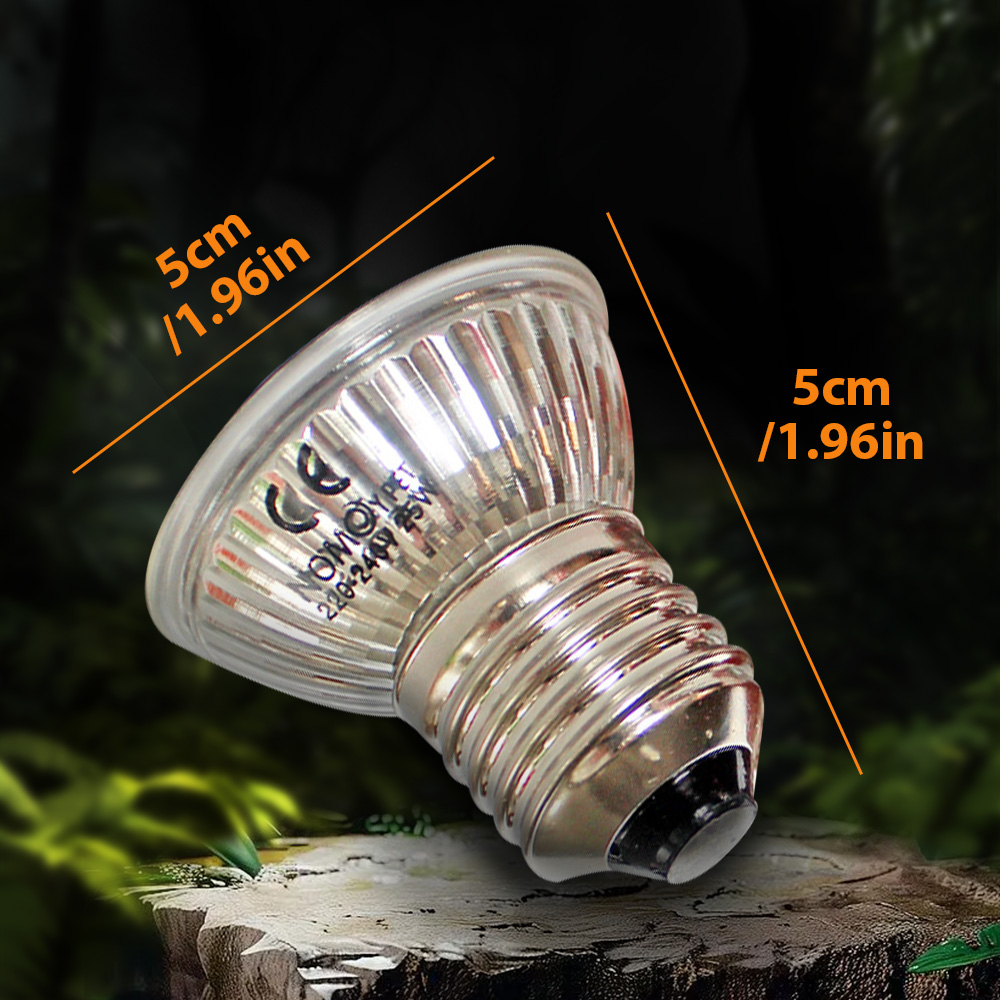 爬虫類用UVA UVB 50Wランプ ビタミンD3 カルシウ - Vitamin D3 Reptile のレビューと価格