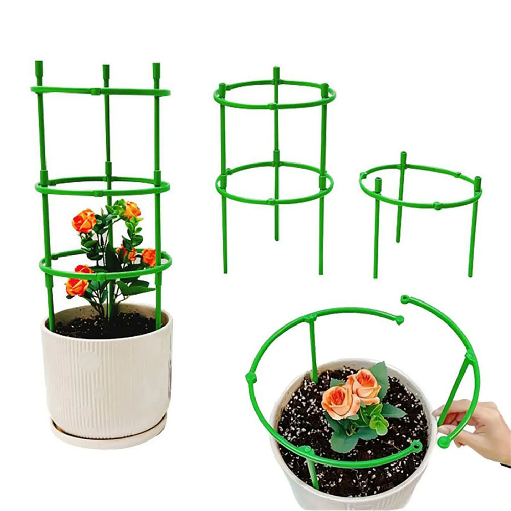 半円形プラスチック製植物支柱盆栽固定棒、つる性植物用支柱、庭 - Vine Climbing Plastic のレビューと価格