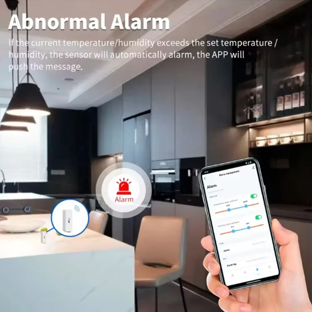 スマート Zigbee 3.0 温度湿度センサー スマート温 - Digital Hygrometer Probe のレビューと価格